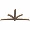 Ekena Millwork Davenport Smooth Timber Gable Bracket, Douglas Fir, 108"W x 54"H x 3 1/2"D x 5 1/2"F, 12/12 Pitch GBW108X54X0406DAV00SDF - alternate 4